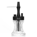 Wasserpfeife Aladin 2Go Alu Black + Case