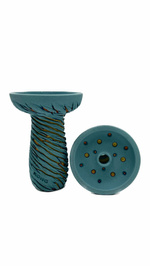 Shisha-Kopf Kong Phunnel Lava Blue