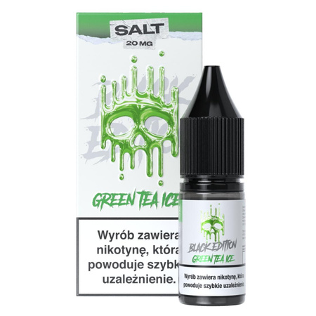 Liquid Dark Line Black Edition Salt 10ml - Green Tea Ice 20mg