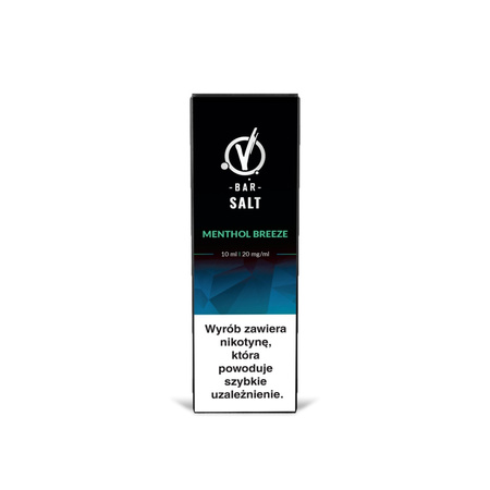 Liquid Vbar Salt 10ml - Menthol Breeze 20mg