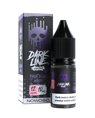 Liquid Dark Line Nicotine+ 10ml - Fruit Black Mamba 12mg