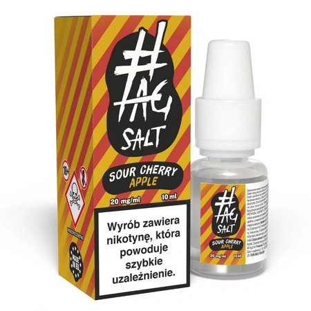 Liquid #TAG Salt Sour 10ml - Cherry Apple 20mg