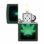 Feuerzeug ZIPPO - GLOWING LEAF NO.2 MATTE