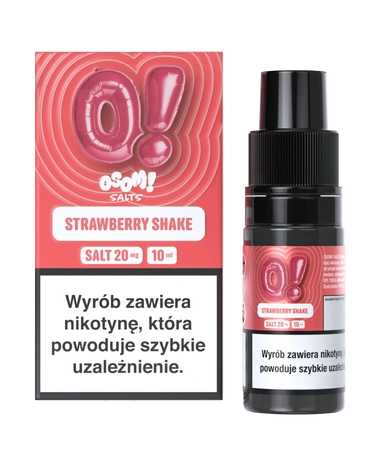 E-Liquid OSOM! SALTS 10ml - Strawberry Shake 20mg