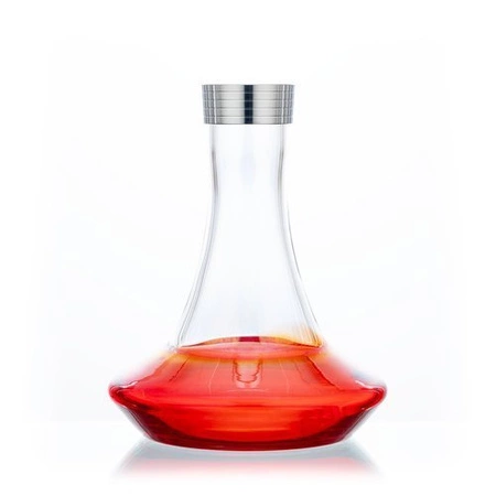 Waterpipe Aladin Rocket Silver Red
