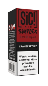 Liquid SIC! NIC 8ml - Cranberry Ice 18mg
