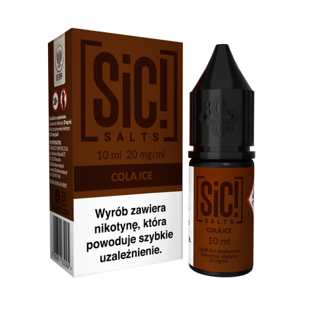 Liquid SIC! Salt 10ml - Cola Ice 20mg