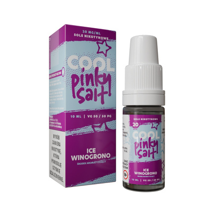 Liquid Pinky Salt Cool 10ml - Ice Winogrono 20mg
