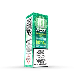 E-liquid ID SALTS 10ml - Zielona Herbata Mięta 18mg