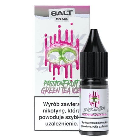 E-liquid Dark Line Black Edition Salt 10ml - Passionfruit Green Tea Ice 20mg