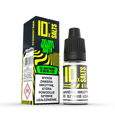 Liquid IDx SALTS 9ml - Green Tea Mint 18mg