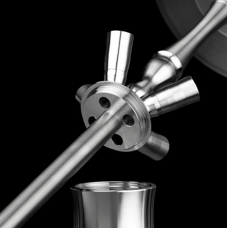 Wasserpfeife Aladin MVP 550 Silber Klar