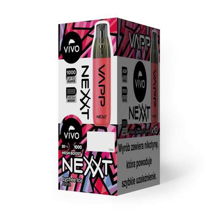 Einweg E-Zigarette VIVO VAPP NEXXT Lychee Ice 20mg