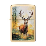 ZIPPO - Watercolor Deer Brass