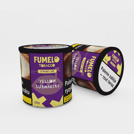 Tabak FUMELO Dark Line - Yellow Submarine, 200g