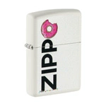 ZIPPO - Pink Donut White Matte