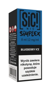 Liquid SIC! NIC 8ml - Blueberry Ice 12mg