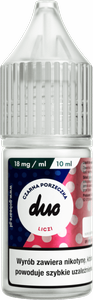 Liquid DUO 10ml - Czarna Porzeczka Liczi 18mg