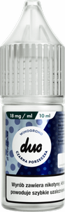 Liquid DUO 10ml - Winogrono Czarna Porzeczka 18mg