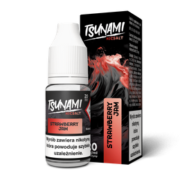 Liquid Tsunami Salt 10ml - Strawberry Jam 20mg