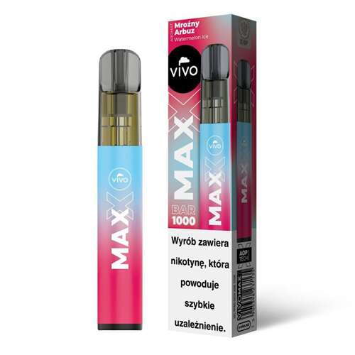E papieros Jednorazowy VIVO MAXX Watermelon Ice 20mg Shishasklep pl