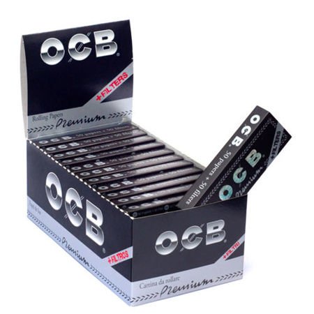 Bibułki OCB Premium No. 1 Krótkie + Filtr