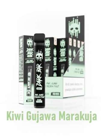 E-papieros Jednorazowy DARK BAR - Kiwi Guava Passion Fru. 20mg