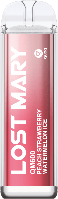 E-papieros Jednorazowy Lost Mary QM600 - Peach Stawberry Watermelon Ice 20mg