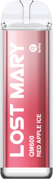 E-papieros Jednorazowy Lost Mary QM600 - Red Apple Ice 20mg