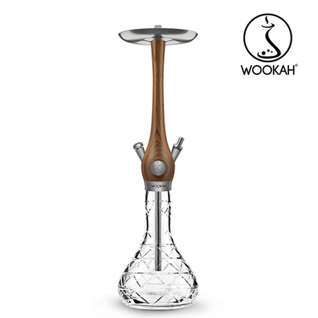 Fajka wodna Wookah Crystal Terra Walnut