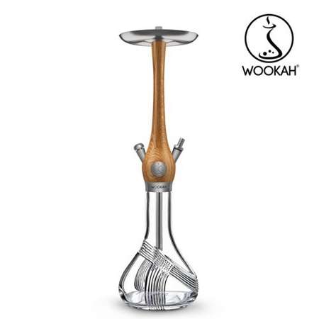 Fajka wodna Wookah Mastercut Crystal Orbit Oak