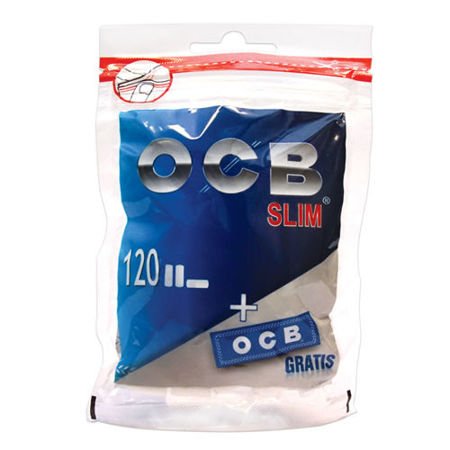 Filtry OCB fi6 Slim + Bib.OCB Niebieski (50psc)
