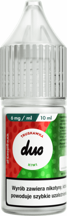 Liquid DUO 10ml - Truskawka Kiwi 6mg