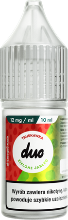 Liquid DUO 10ml - Truskawka Zielone Jabłko 12mg