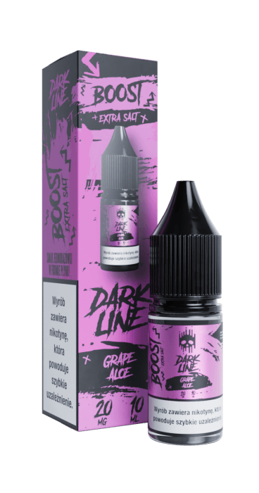 Liquid Dark Line Boost Salt 10ml - Grape Aloe 20mg