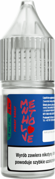 Liquid MENTHOLOVE 10ML - Merry Berry 18mg
