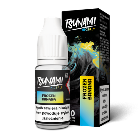 Liquid Tsunami Salt 10ml - Frozen Banana 20mg