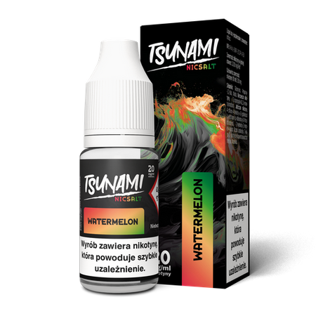 Liquid Tsunami Salt 10ml - Watermelon 20mg