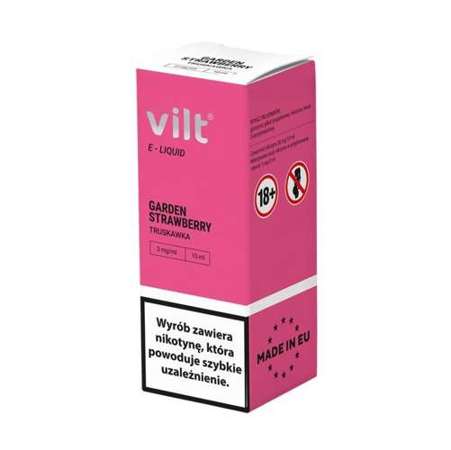 Liquid VILT 10ml - Garden Strawberry 3mg