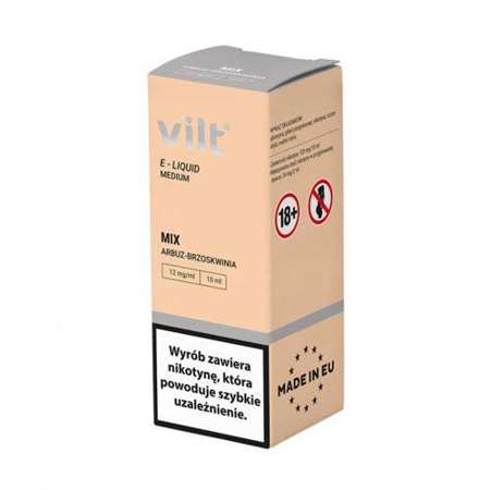 Liquid VILT 10ml - Mix Arbuz Brzoskwinia 12mg