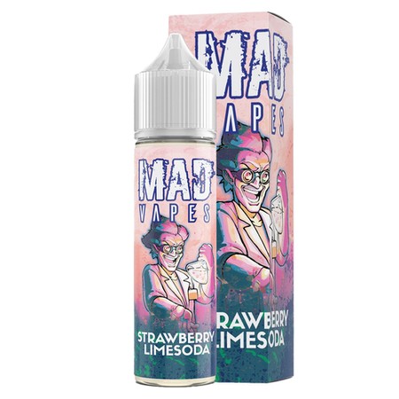 Longfill Mad Vapes 10ml/60ml - Strawberry Lime Soda