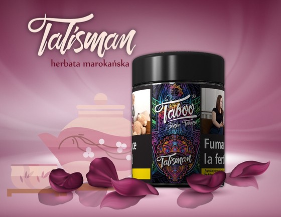 Tytoń do shishy TABOO Talisman 50g (Herbata Marokańska) 