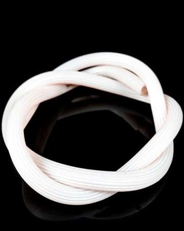 Wąż silikonowy Dschinni Candyhose White Shiny