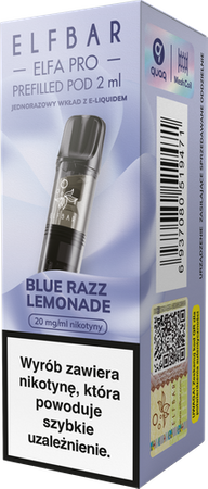 Wkład ELFBAR Elfa Pro Pod Blue Razz Lemonade 20mg 2ml