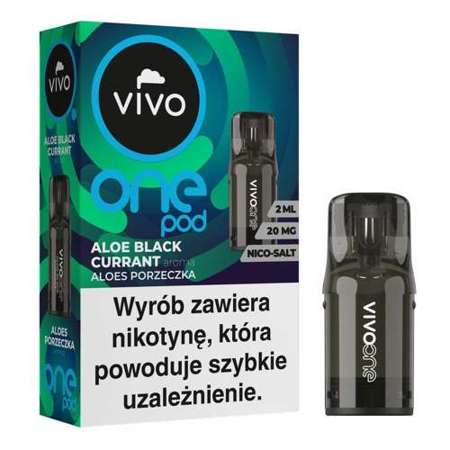 Wkład VIVO ONE POD 2ml - Aloe Blackcurrant. 20mg 