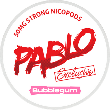 Woreczki Nikotynowe Pablo Exclusive - Bubblegum Ice 50 mg