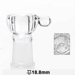 Чаша для Бонго Короткая Стеклянная ручка | 18.8 мм